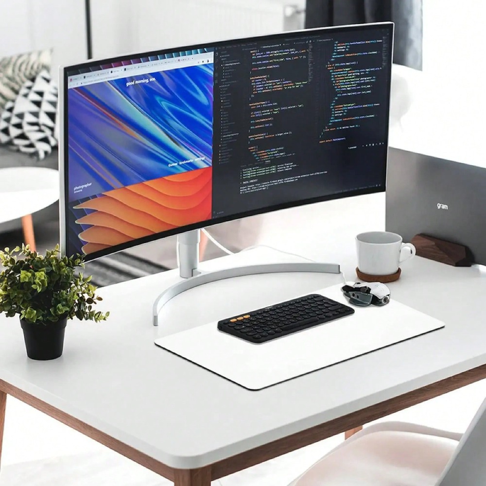 Pink Paw Print Desk Pad ，Large - Desk Setup Pink ulasan dan harga