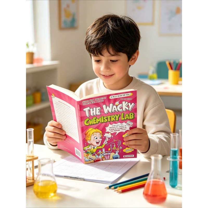 The Wacky Chemistry Lab Kids S - Desk Setup Kids ulasan dan harga