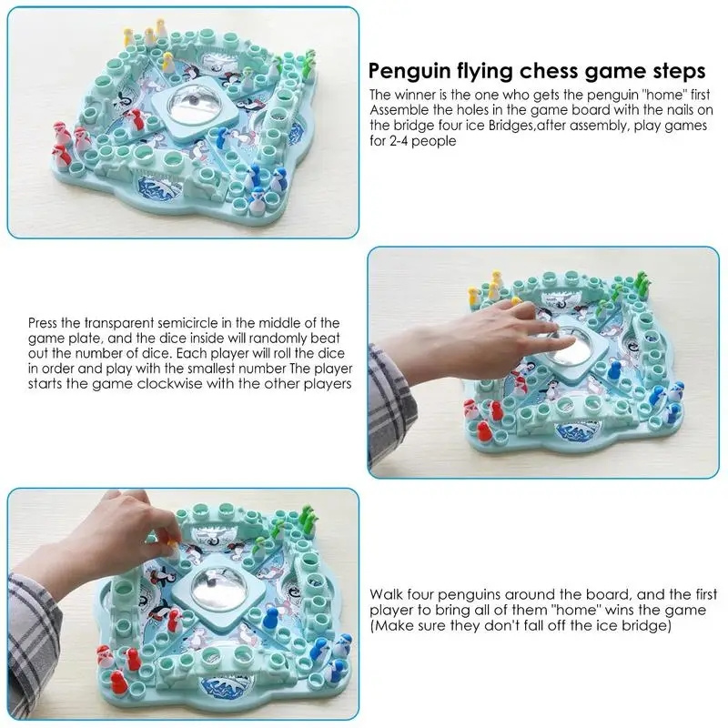 Multiplayer Penguin Flying Che - Desk Setup Kids ulasan dan harga