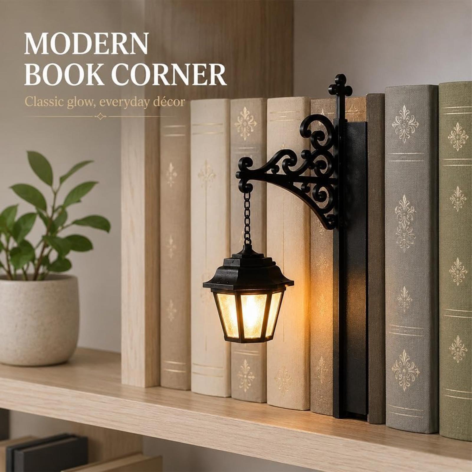 Bookshelf Lamp Vintage LED War - Desk Setup Vintage ulasan dan harga